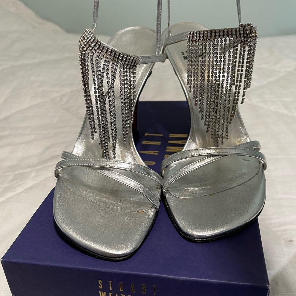 Stuart Weitzman Swarovski sandals